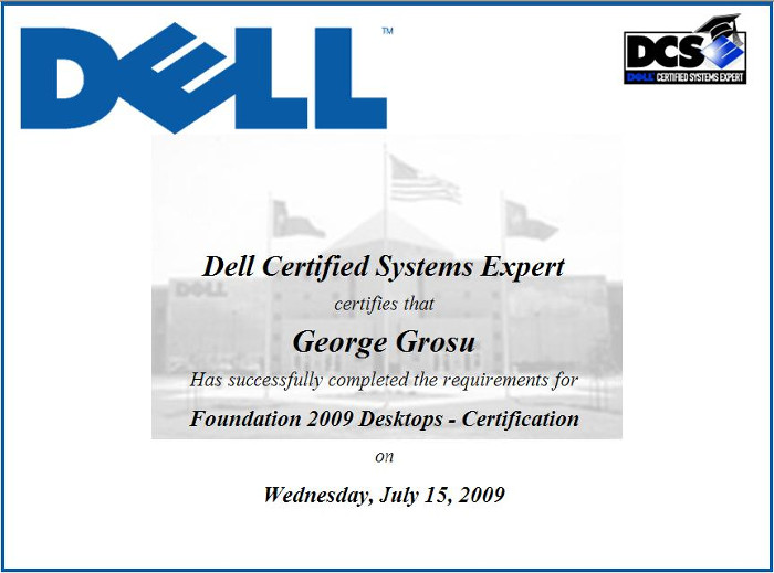 George Grosu - service DELL Desktop
